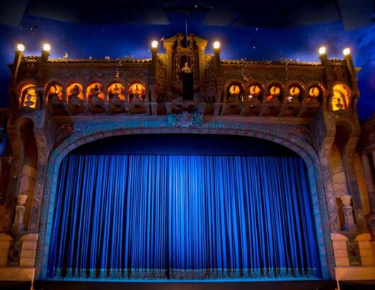 Capitol Theatre stage curtains