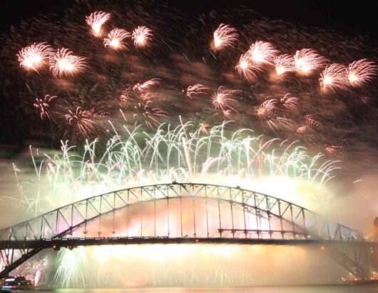 Bridge With Firecrackers